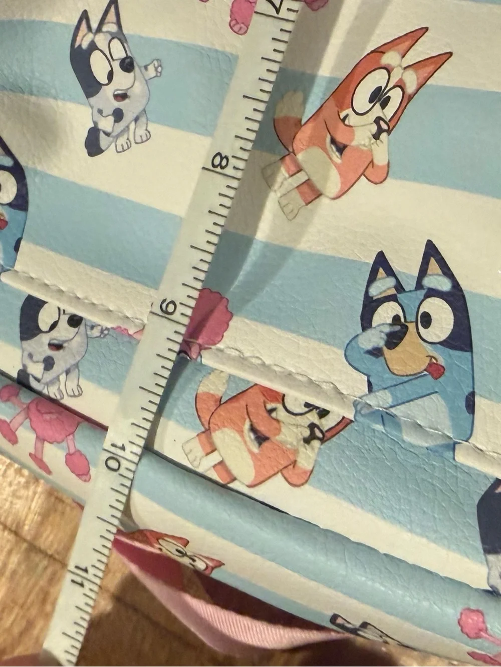 Bluey & Friends Striped Backpack